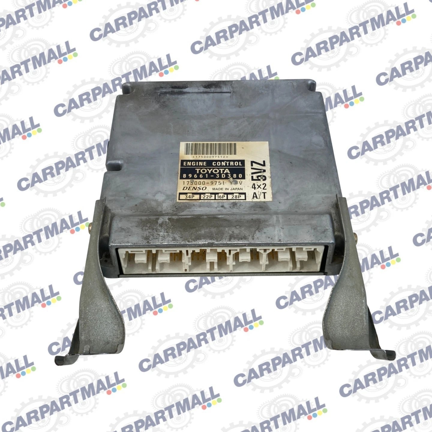 1998 TOYOTA 4RUNNER 3.4L AUTO TRANS 2WD ENGINE CONTROL MODULE ECU 89661-3D380