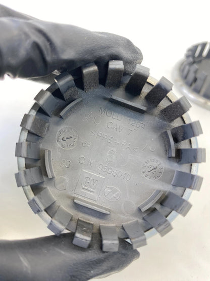 2011-2016 BUICK REGAL CXL WHEEL CENTER CAPS PAIR SET OF 2 CHROME 9595010 OEM