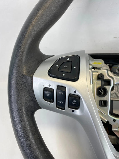 2013 2014 2015 FORD EXPLORER STEERING WHEEL W/ CRUISE RADIO AUDIO CONTROLS OEM
