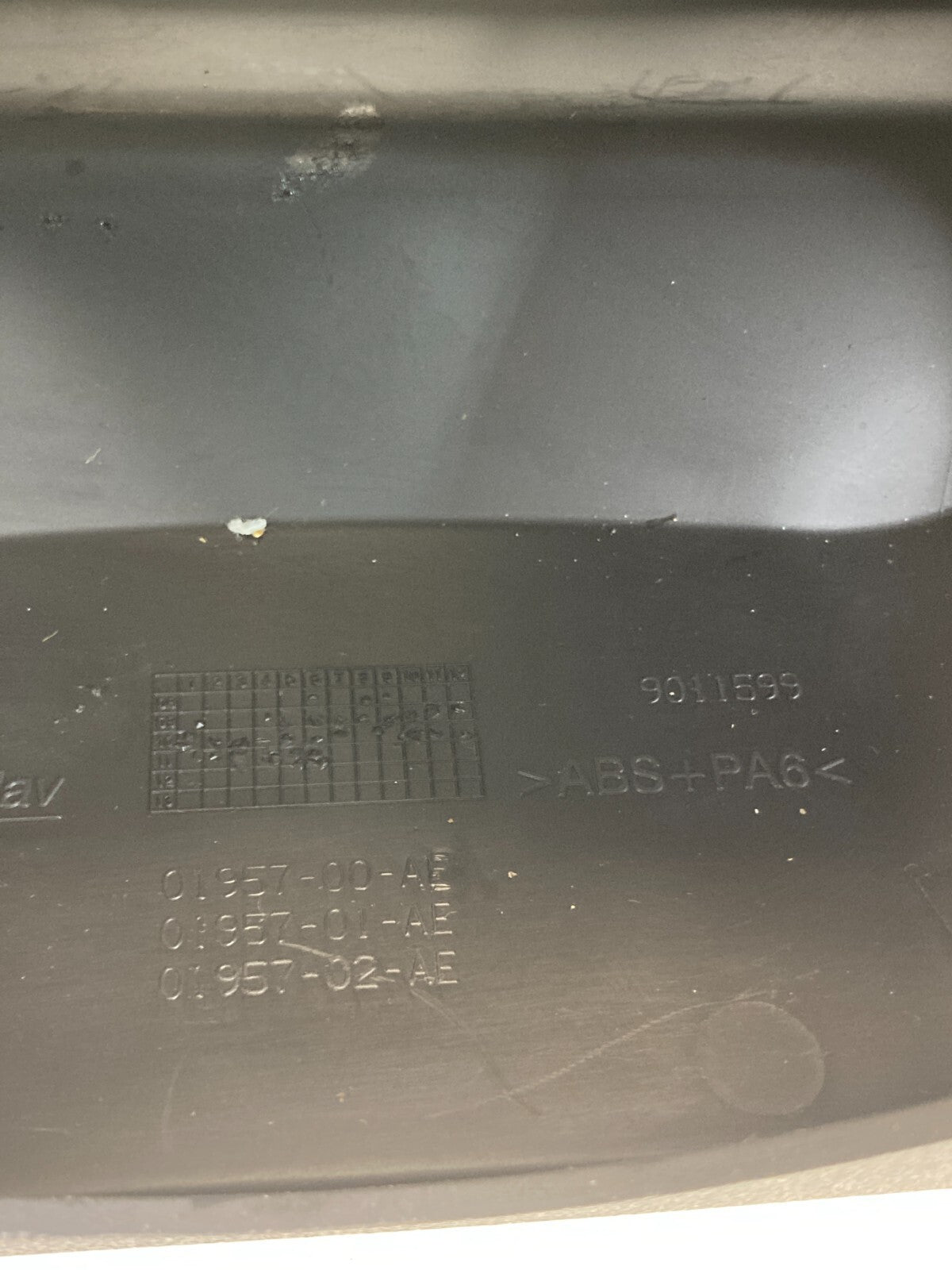 2011-2013 Buick LaCrosse Steering Column Upper & Lower Cover Shroud Trim Panel