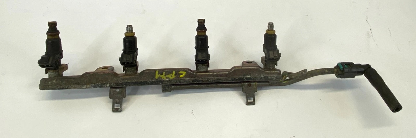 2003-2007 HONDA ACCORD 2.4L FWD A/T ENGINE FUEL INJECTION RAIL W/ INJECTOR OEM