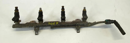 2003-2007 HONDA ACCORD 2.4L FWD A/T ENGINE FUEL INJECTION RAIL W/ INJECTOR OEM