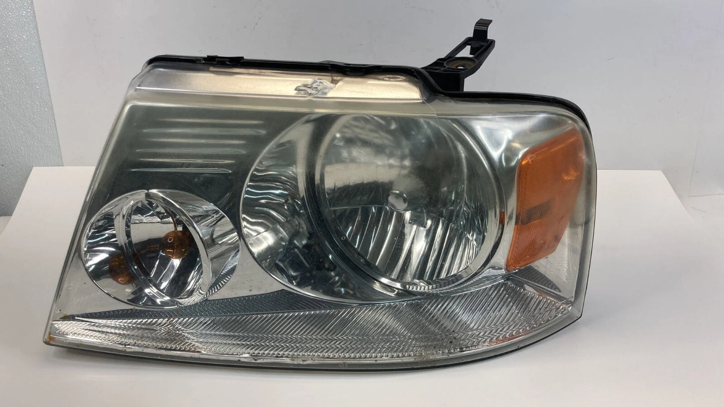 04-08 FORD F-150 FRONT LEFT DRIVER HEADLIGHT HEADLAMP HALOGEN 44ZH-164 OB OEM