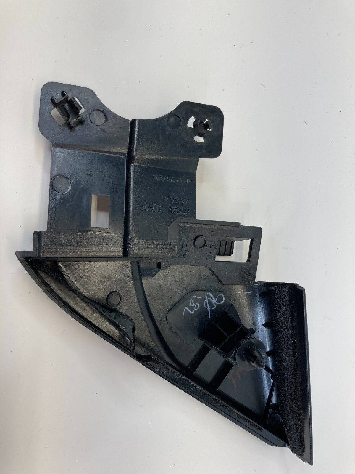 13-18 Nissan Altima Sedan Right Passenger Interior Door Mirror Cover 80292-3TA0A