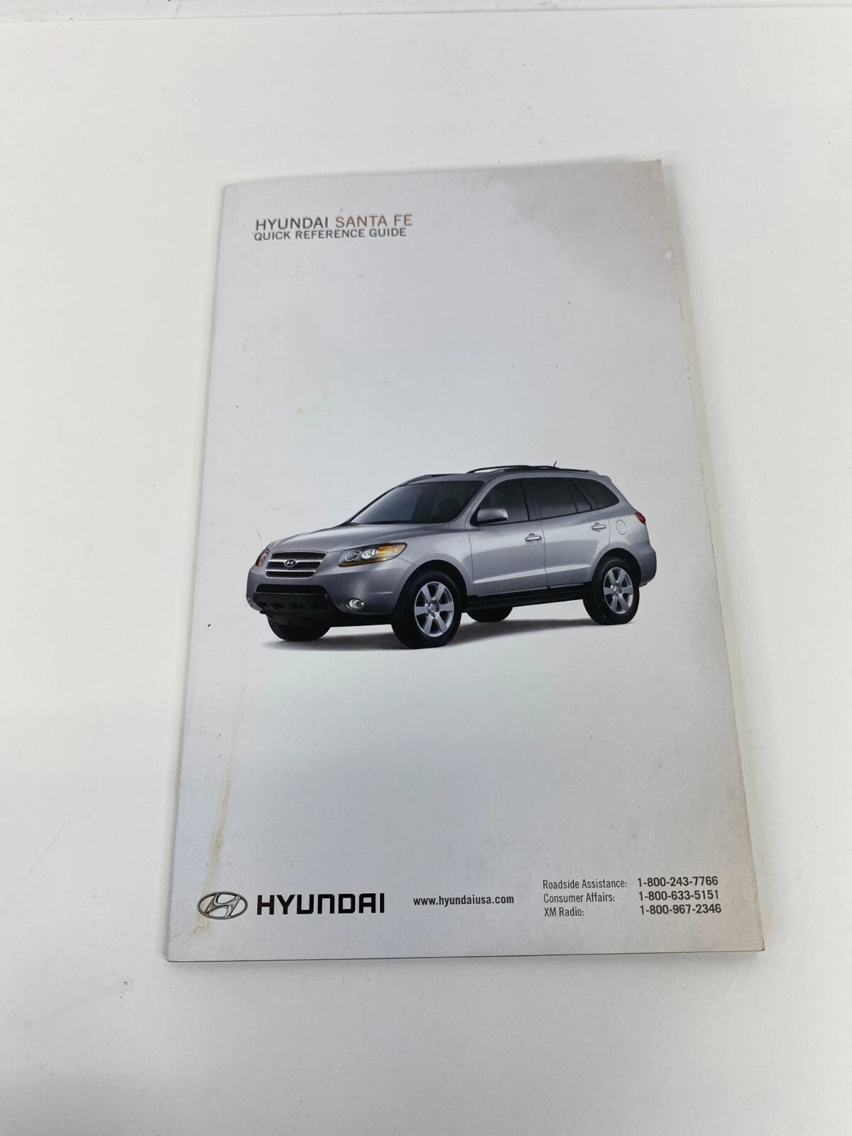 2008 HYUNDAI SANTA FE OWNERS OWNER'S GUIDE MANUAL BOOK INFORMATION SET W/ CASE