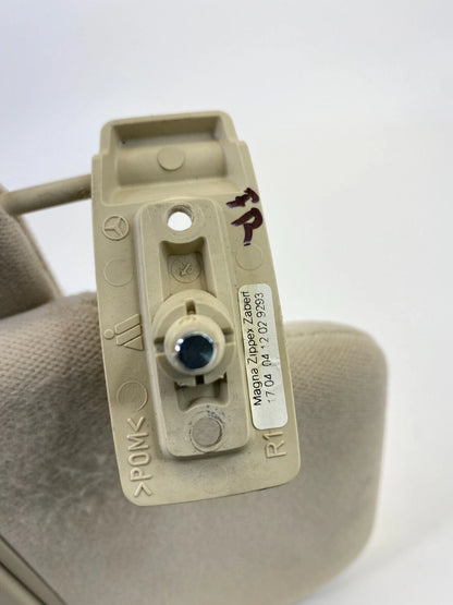 03-06 MERCEDES-BENZ E500 ROOF RIGHT PASSENGER SUNVISOR SUN VISOR SHADE UNIT OEM