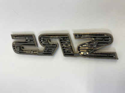 2001-2007 TOYOTA SEQUOIA REAR PILLAR SIDE EMBLEM LOGO BADGE SYMBOL NAMEPLATE SR5
