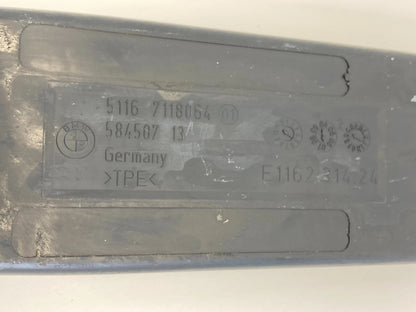 2007 2008 BMW 328XI FRONT CENTER CONSOLE STORAGE MAT COVER INSERT 51167118064