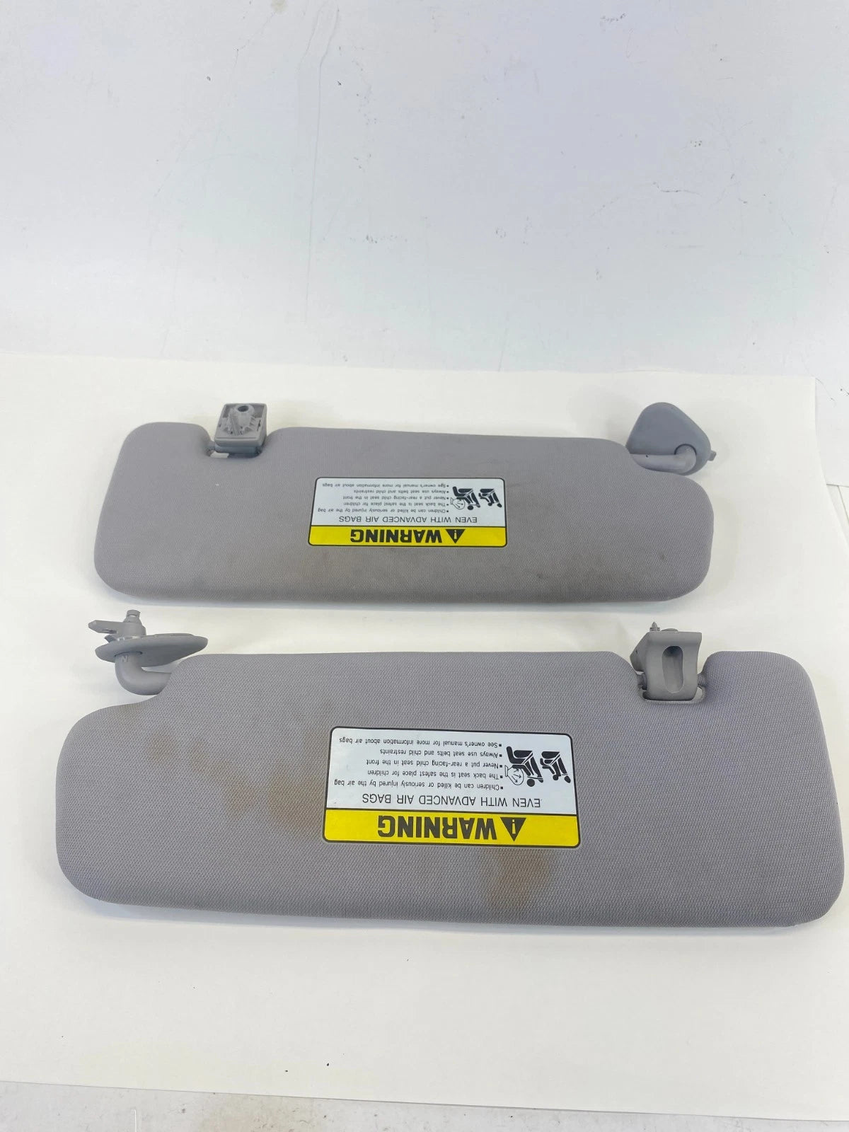 11-14 Hyundai Sonata Sunvisor Left Driver & Right Passenger Sun Visor Set Pair