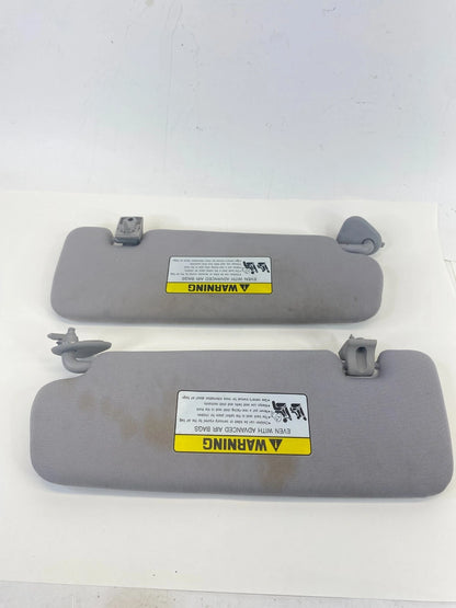 11-14 Hyundai Sonata Sunvisor Left Driver & Right Passenger Sun Visor Set Pair