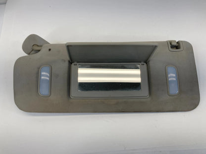 2007-2014 GMC YUKON SUN VISOR SHADE PAIR SET DRIVER & PASSENGER SIDES GRAY OEM