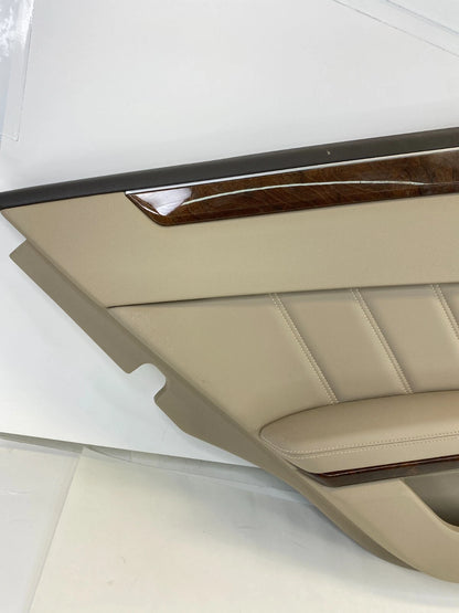 2006-2016 MERCEDES-BENZ E350 REAR LEFT SIDE INTERIOR DOOR PANEL W/ WINDOW SWITCH