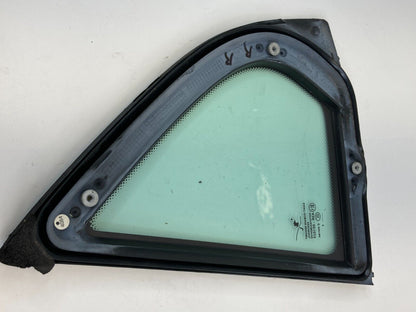 03-11 Saab 9-3 Sedan Rear Right Door Window Glass Vent Quarter Panel 12804490