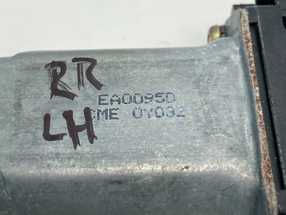 98 99 00 01 02 HONDA ACCORD REAR LEFT BACK SIDE DOOR WINDOW MOTOR EA00950 OEM