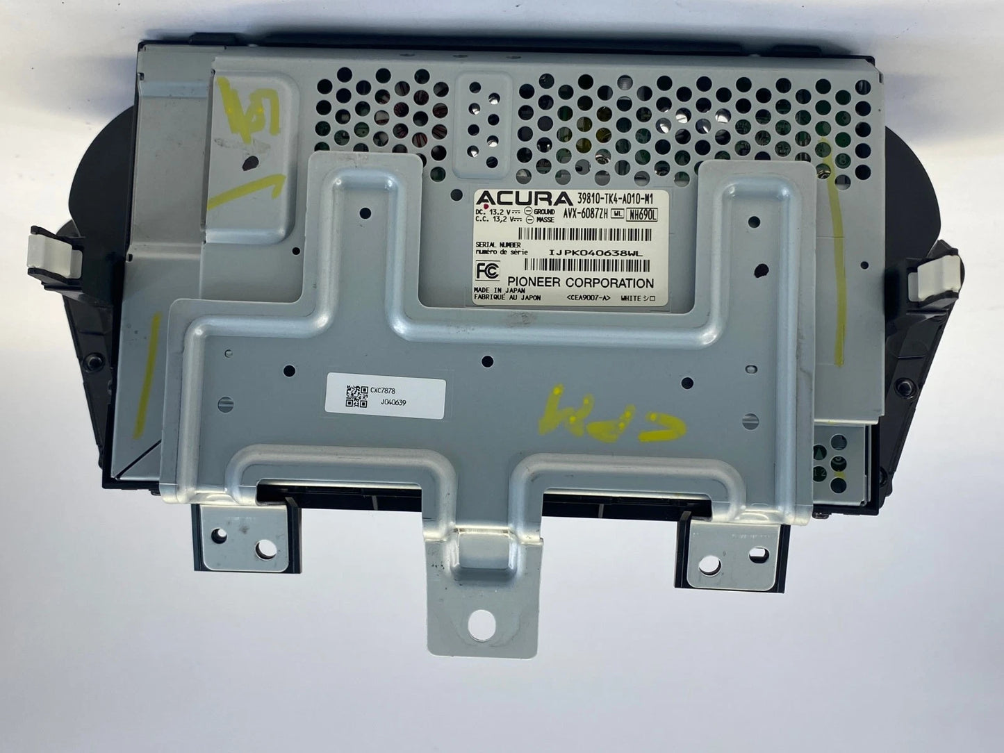 2009-2011 ACURA TL NAVIGATION DISPLAY SCREEN FRONT OEM FACTORY 39810-TK4-A010-M1