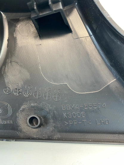 2010-2013 MAZDA3 MAZDA 3 FRONT LEFT DRIVER SIDE DASH TRIM COVER PANEL BBM4-55574