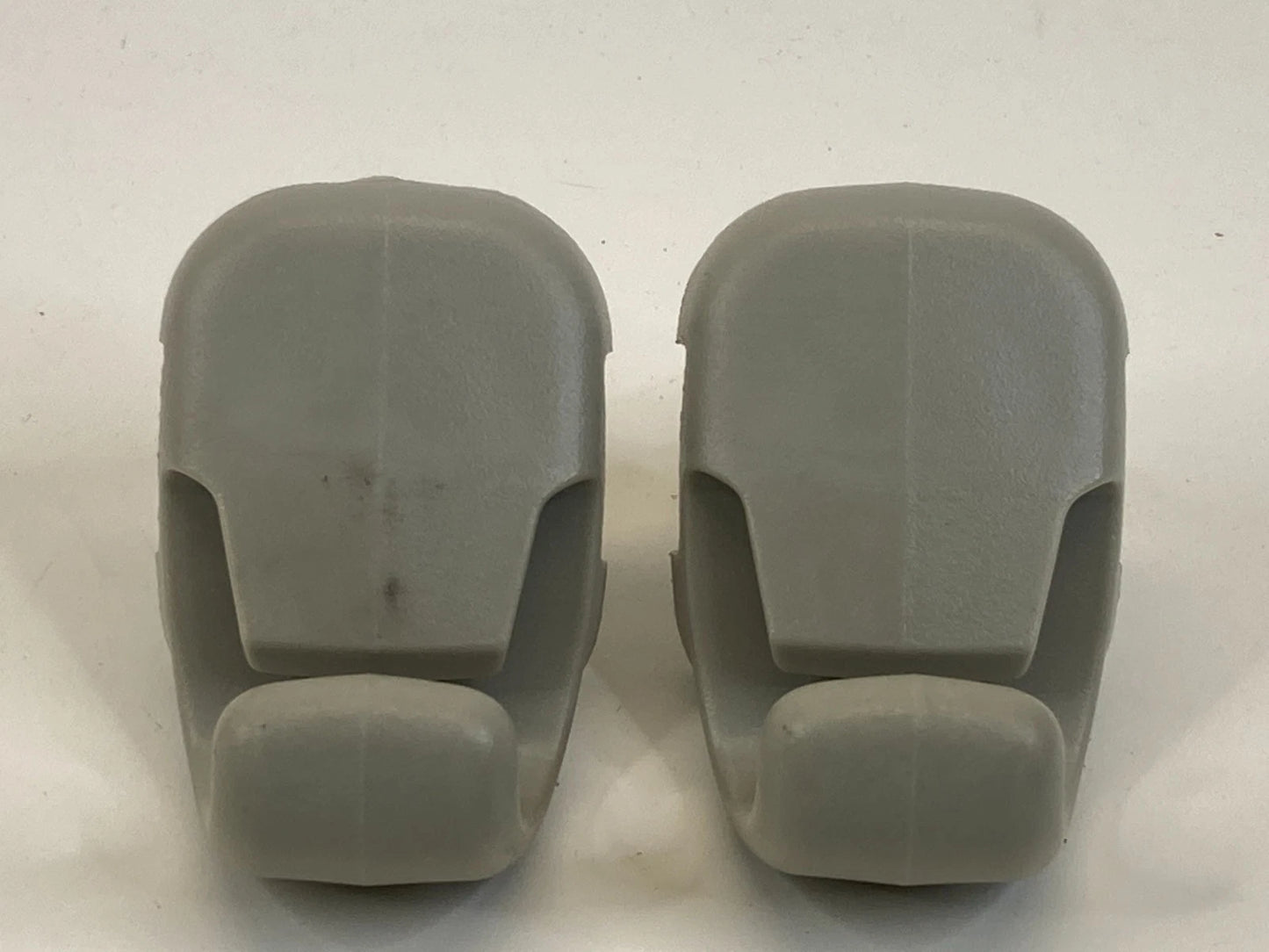 2014-2018 MAZDA 3 SUN VISOR SHADE PAIR SET DRIVER & PASSENGER SIDES GRAY OEM