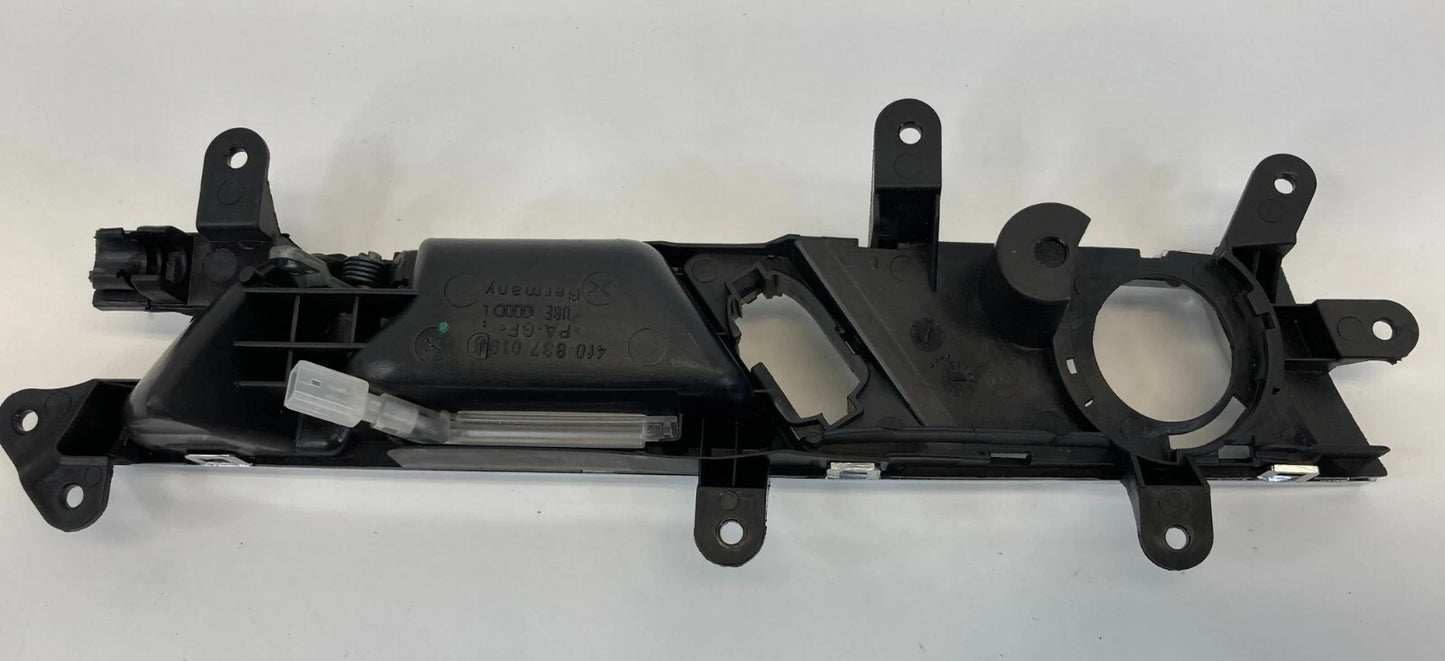 2006-2011 AUDI A6 FRONT LEFT SIDE INTERIOR DOOR HANDLE W/ BEZEL 4F0837019C OEM