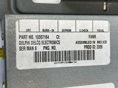 2004-2006 CADILLAC SRX SATELLITE RADIO ANTENNA CONTROL MODULE UNIT 10367164 OEM