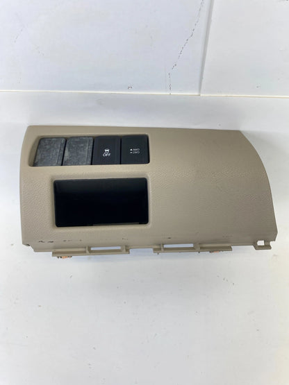 2010-2013 SUZUKI KIZASHI DASH SWITCH PANEL TRACTION AWD 2WD BEZEL OEM 73812-57L1