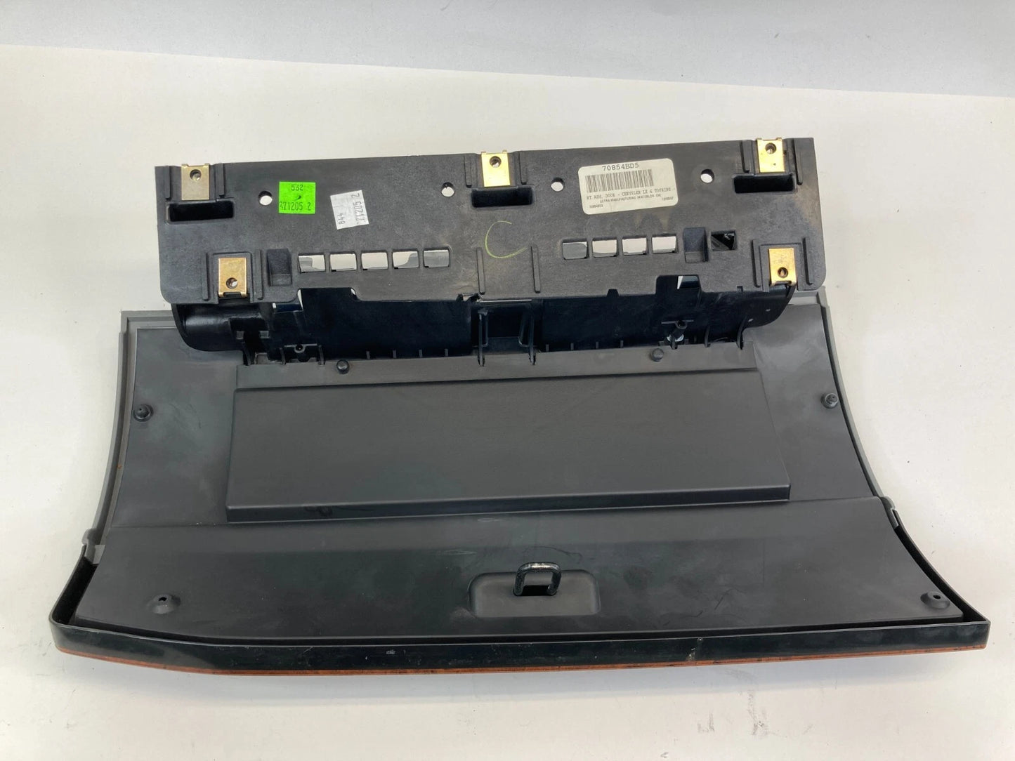 2008-2010 GRAND CARAVAN TOWN & COUNTRY UPPER GLOVE BOX STORAGE DOOR LID OEM