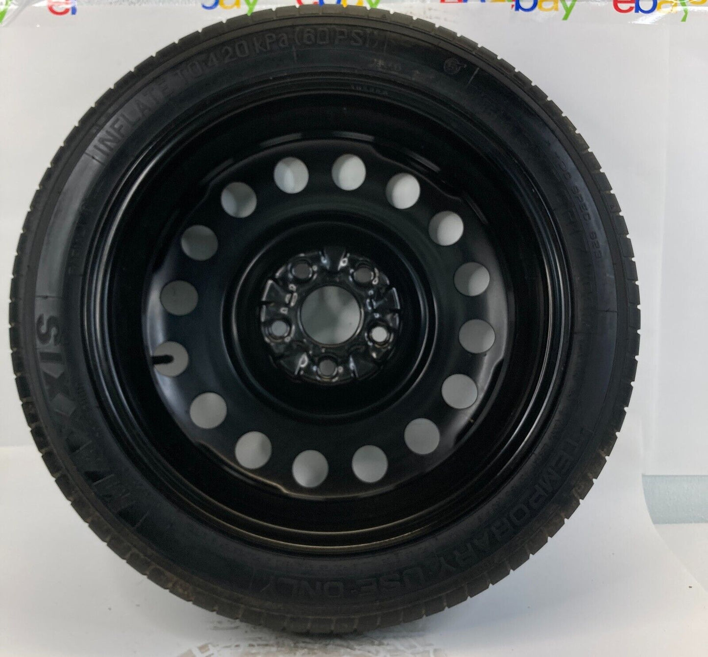 2010-2017 Chevrolet Equinox Emergency Spare Tire Wheel Compact Donut T145/70R17