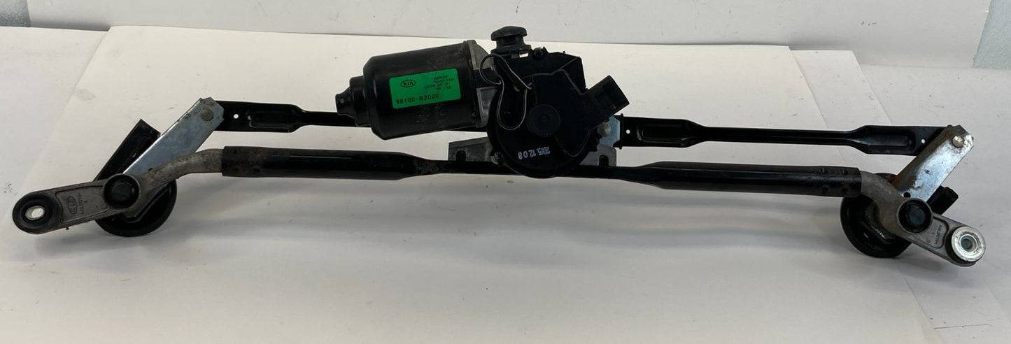 2014-2024 Kia Soul Front Windshield Wiper Motor W/ Linkage 98100-B2000 OEM
