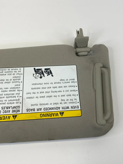 2007 2008 INFINITI G35 SEDAN RIGHT SUNVISOR PASSENGER SUN VISOR ILLUMINATED OEM