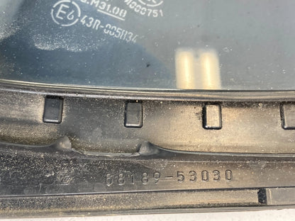 2006-2013 LEXUS IS250 REAR LEFT SIDE DOOR QUARTER WINDOW GLASS 68189-53030 OEM