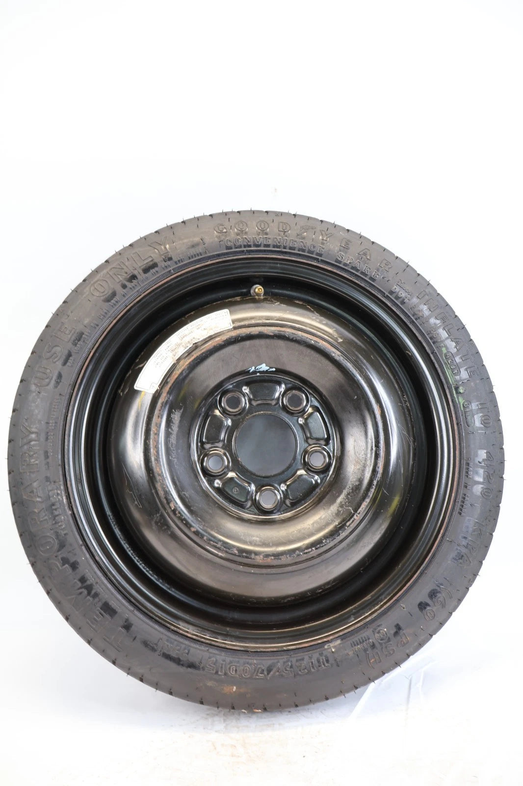 2006-2011 HONDA CIVIC SPARE TIRE WHEEL COMPAT DONUT T125/70D15 95M OEM