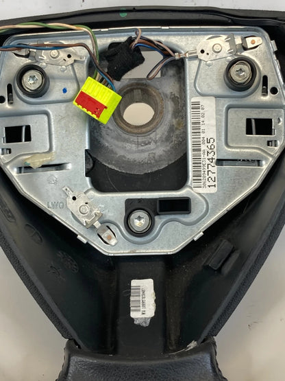 2005-2011 SAAB 9-3 STEERING WHEEL W/ AUDIO CONTROL LEATHER BLACK 12774365