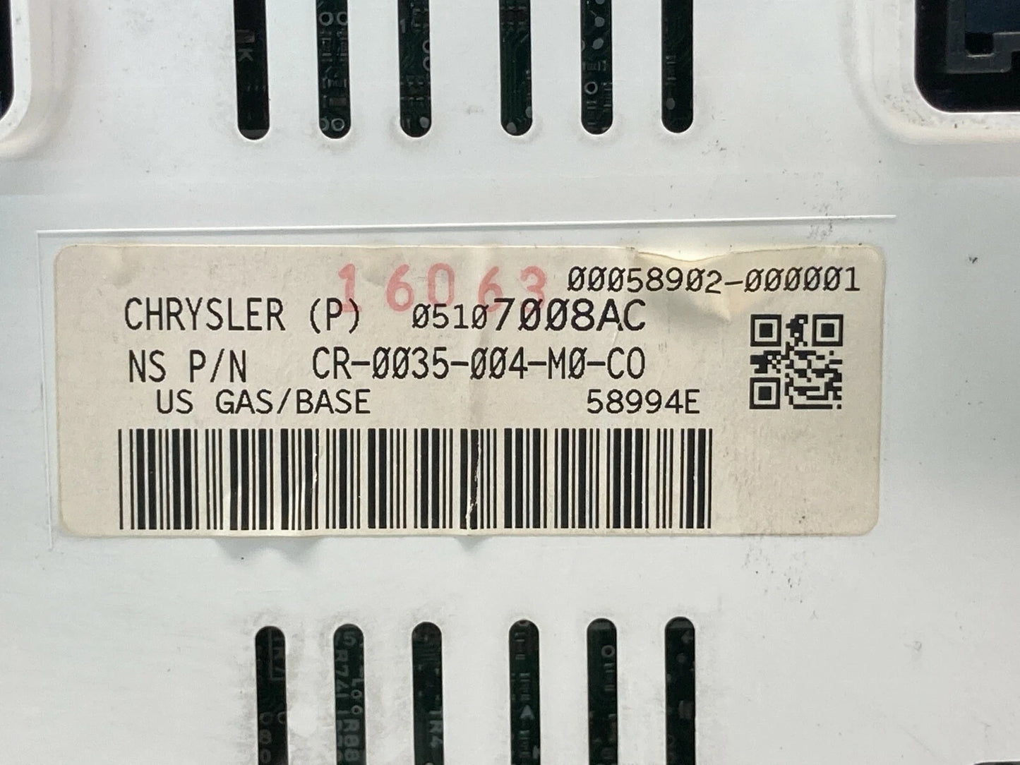 2007 JEEP COMPASS SPEEDOMETER INSTRUMENT GAUGE CLUSTER 231K MILES 05107008AC OEM