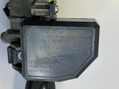 2007-2011 HONDA CR-V IGNITION SWITCH LOCK CYLINDER W/ KEY OEM 39730-SWA-A0 OEM