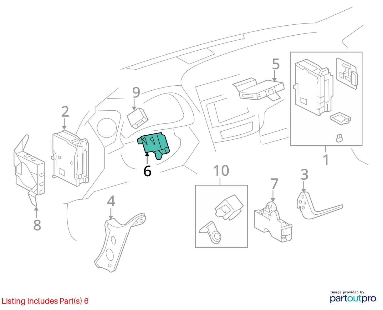 2007-2011 LEXUS GS350 GS450H ELECTRIC POWER STEERING COLUMN ASSEMBLY OEM