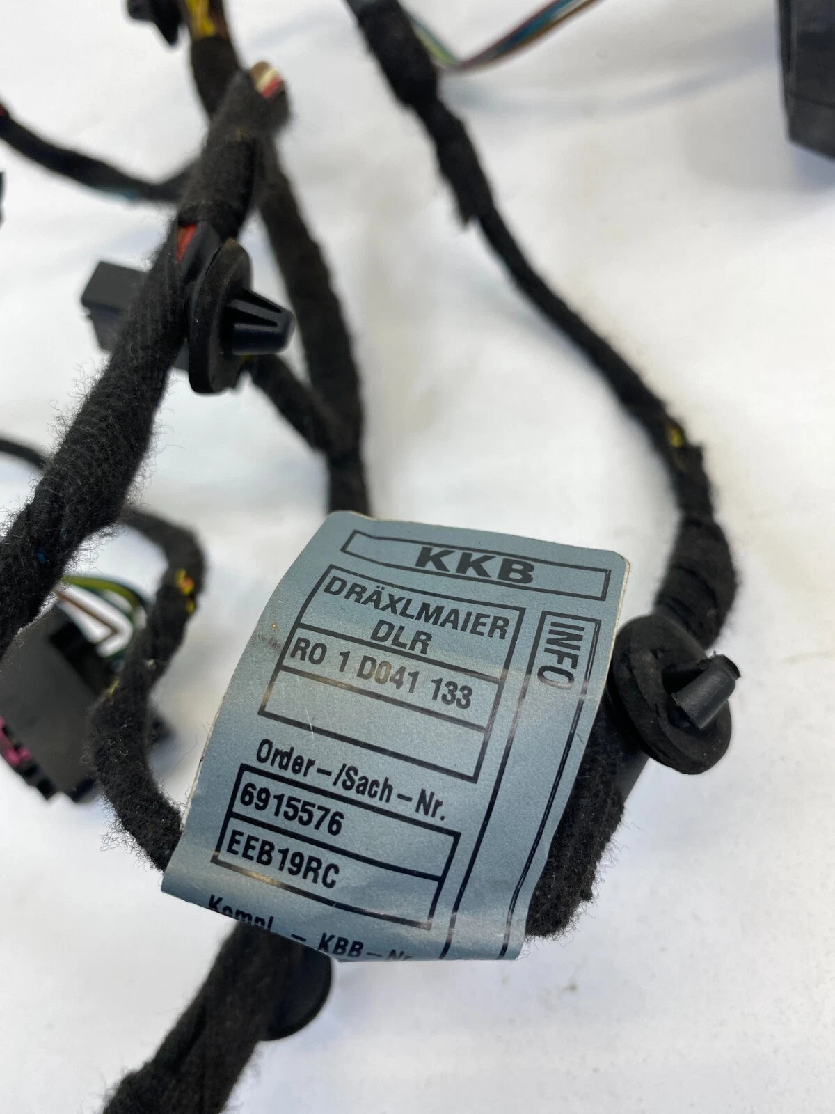 2002-2005 MINI COOPER FRONT RIGHT PASSENGER SIDE DOOR WIRE HARNESS 6915576 OEM