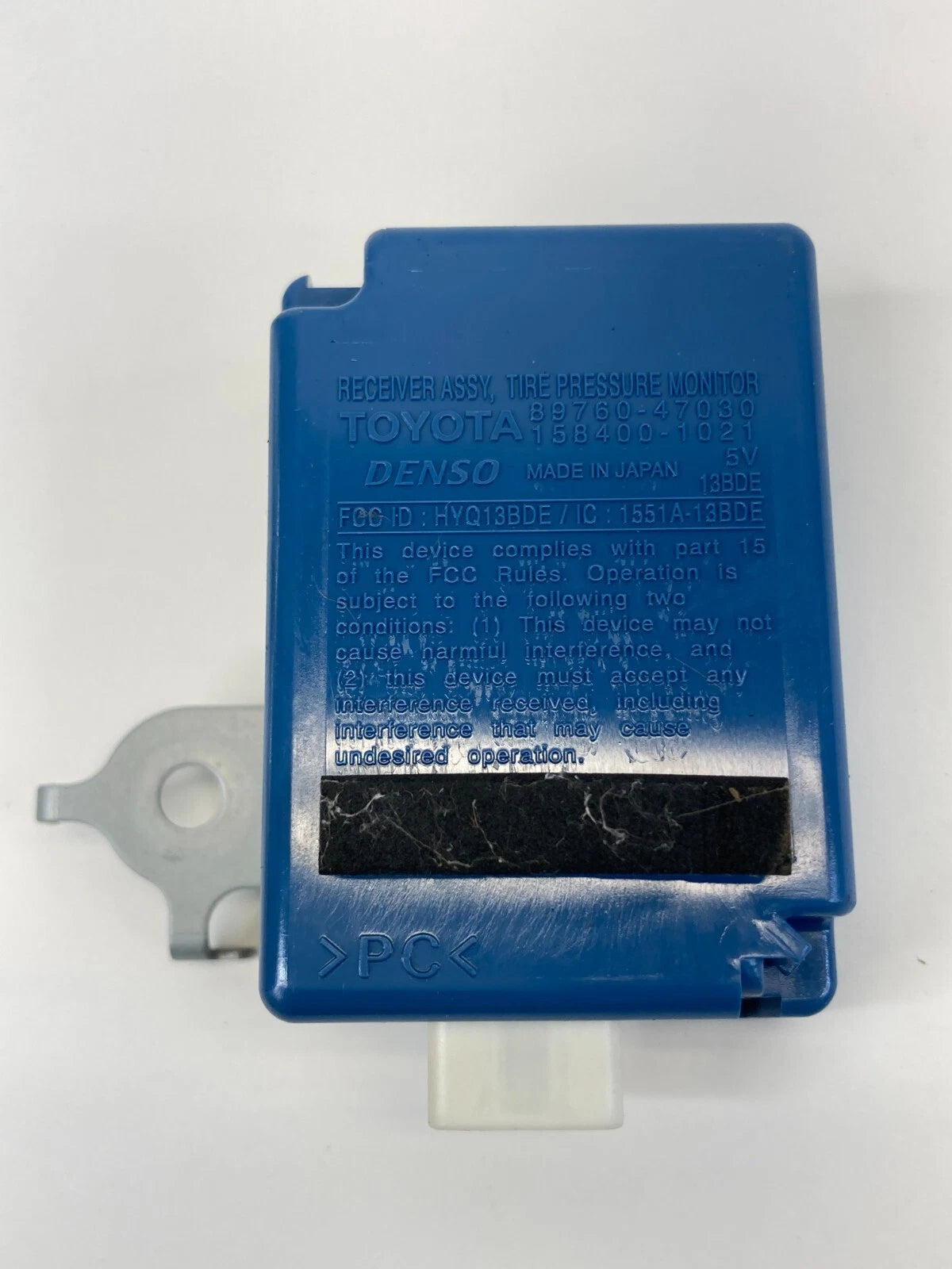 2009-2015 TOYOTA PRIUS TIRE PRESSURE MONITOR SYSTEM ECU COMPUTER OEM 89760-47030