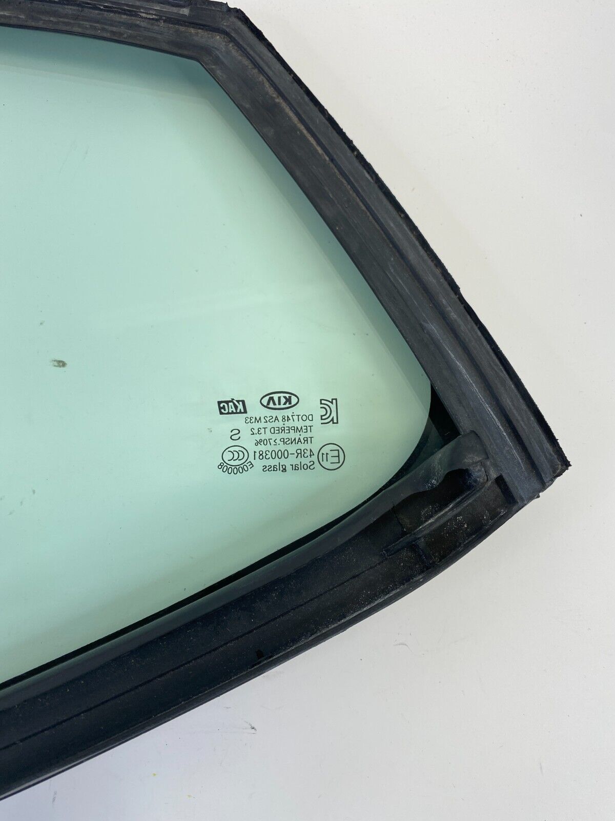 2011-2016 Kia Optima Rear Right Back Side Door Vent Window Quarter Glass OEM