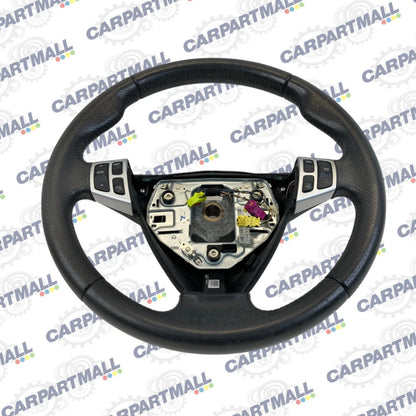 2005-2011 SAAB 9-3 STEERING WHEEL W/ SWITCHES BLACK LEATHER 12757703 OEM