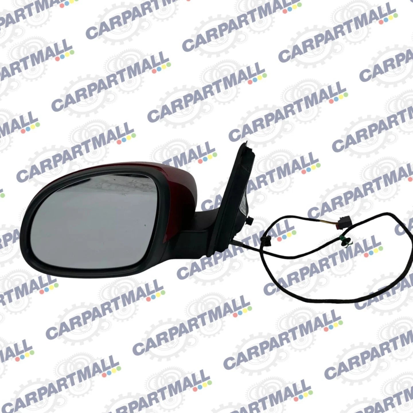 09-17 VOLKSWAGEN TIGUAN LEFT DRIVER SIDE VIEW POWER DOOR MIRROR 5N1-857-501 OEM