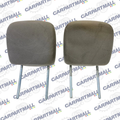 2012-2015 HONDA CIVIC SEDAN FRONT SEAT HEADREST SET OF 2 GRAY OEM