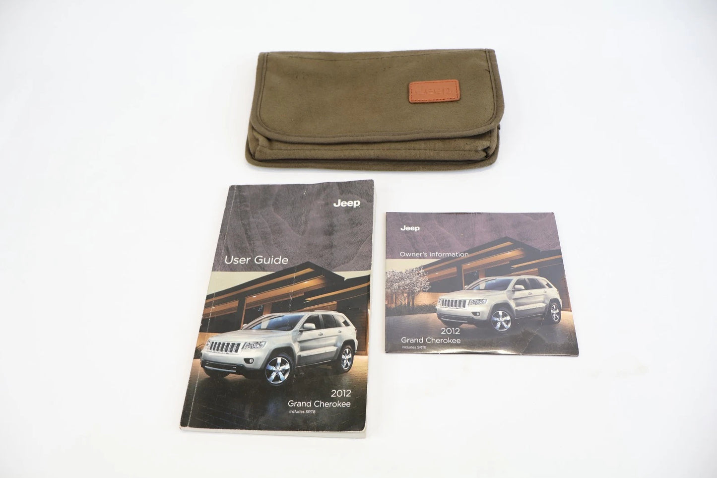 2012 12 JEEP GRAND CHEROKEE OWNER'S OWNERS MANUAL WARRANTY INFORMATION W/ CASE
