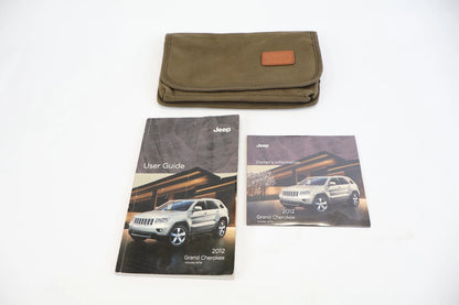 2012 12 JEEP GRAND CHEROKEE OWNER'S OWNERS MANUAL WARRANTY INFORMATION W/ CASE