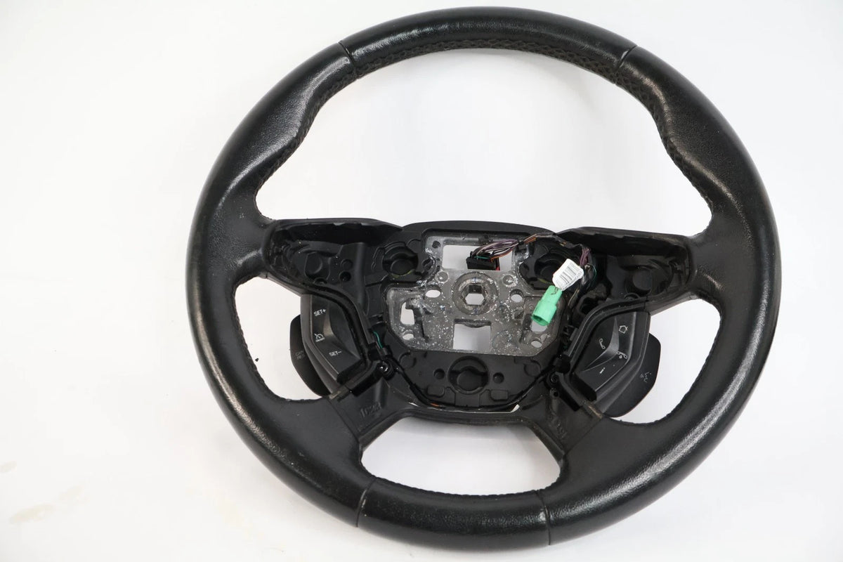 13 14 15 16 FORD ESCAPE STEERING WHEEL W/ CRUISE CONTROL AUDIO SWITCH BLACK OEM