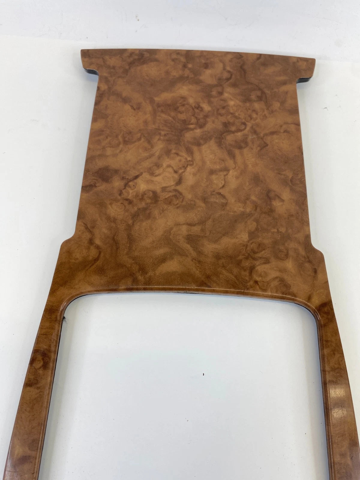 2008-2012 BUICK ENCLAVE CENTER CONSOLE STORAGE BOX WOOD COVER PLATE BEZEL TRIM