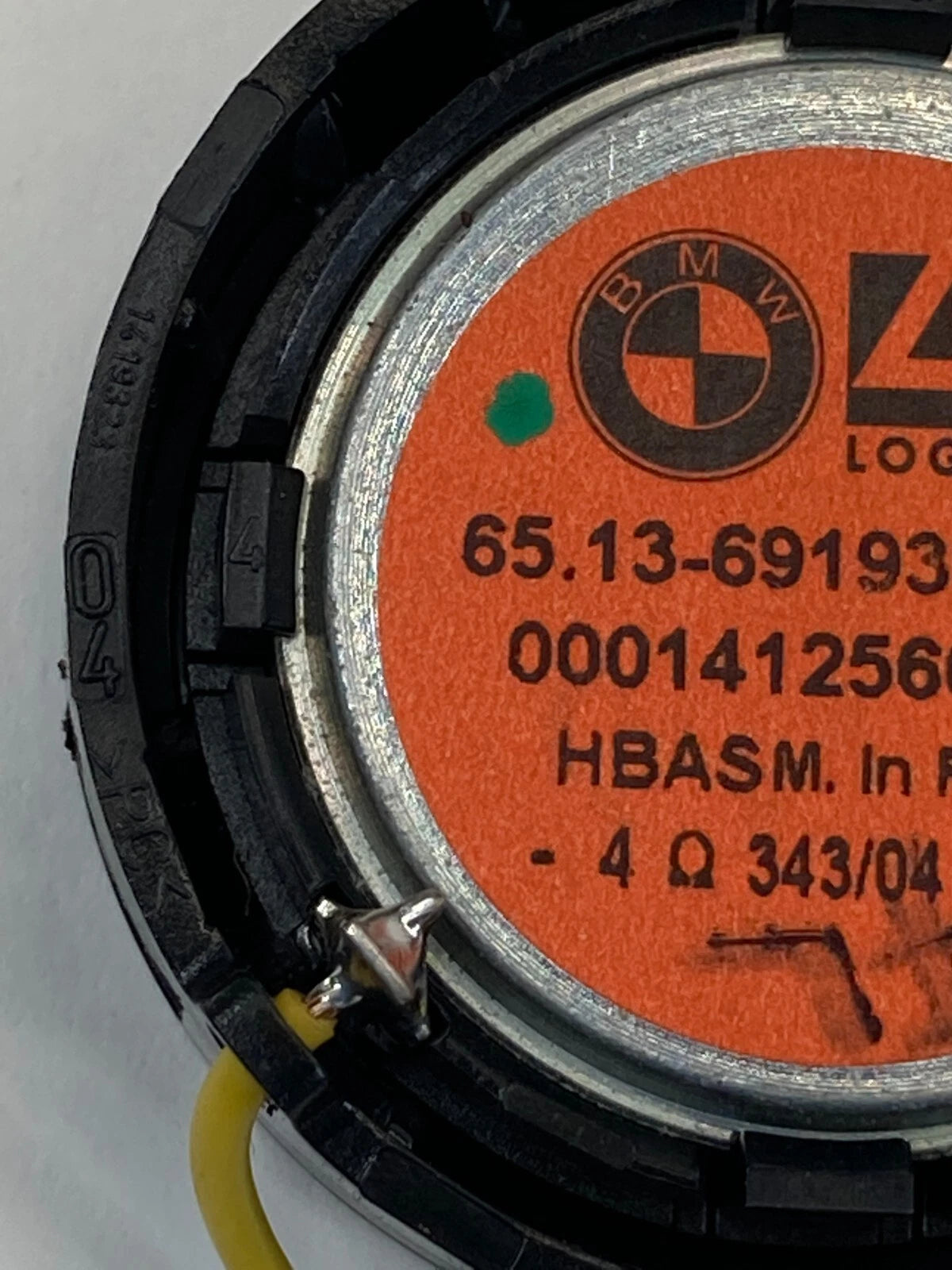 04 05 06 07 BMW 530i 525i Front Left Driver Side Door Tweeter 65136919351 OEM