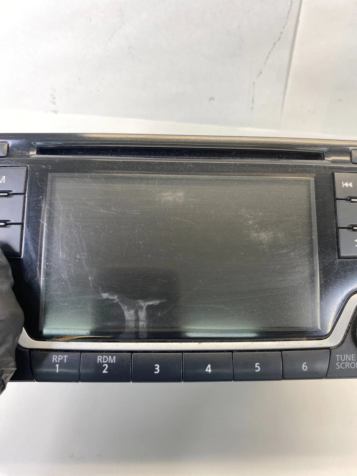 2015 NISSAN SENTRA AM/FM RADIO MP3/WMA 6-DISC CD PLAYER 28185-9MB0A OEM