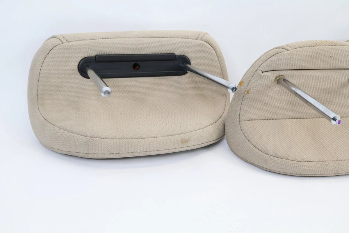 06-11 HYUNDAI ACCENT GLS SEDAN REAR 2ND ROW HEADREST HEAD REST SET OF 3 BEIGE