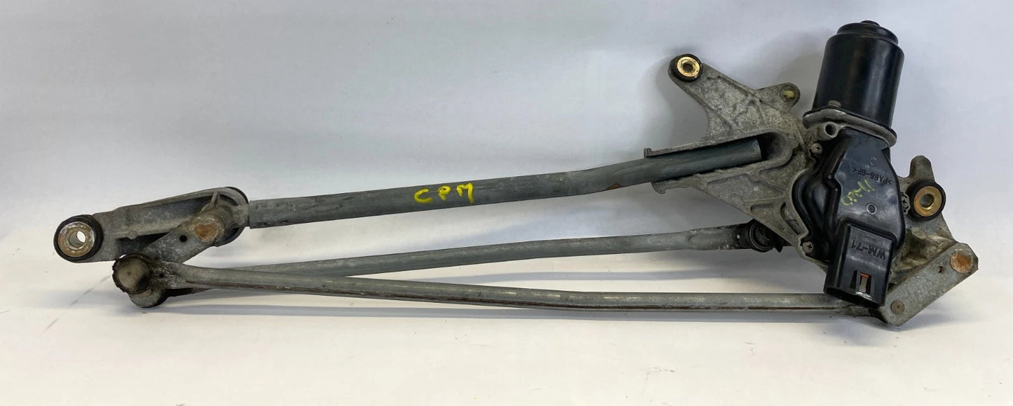 2001-2005 HONDA CIVIC FRONT WINDSHIELD WIPER MOTOR AND LINKAGE OEM 76500-S5D