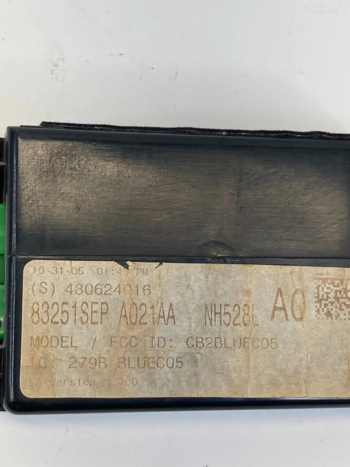 2004-2006 ACURA TL HANDS FREE BLUETOOTH CELLPHONE CONTROL MODULE 83251SEPA021AA