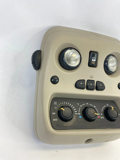 1999-2006 CHEVY TAHOE YUKON OVERHEAD CONSOLE DOME LIGHT CLIMATE CONTROL 15763048